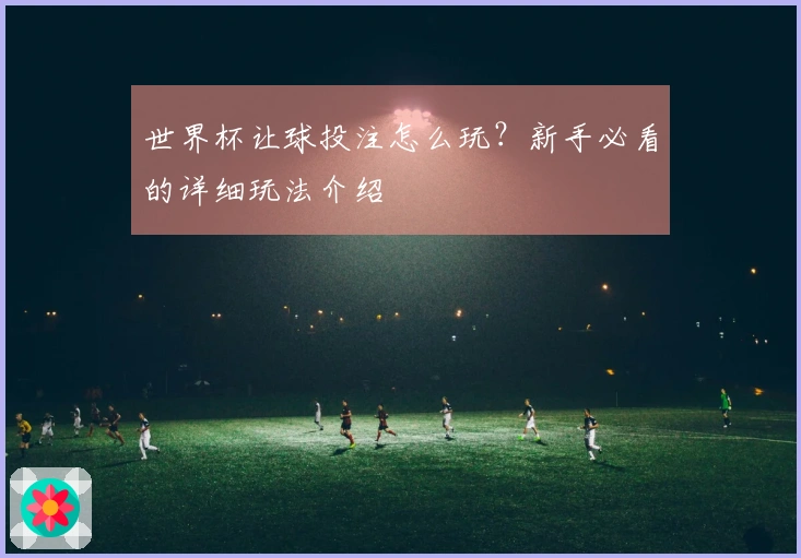 世界杯让球投注怎么玩？新手必看的详细玩法介绍