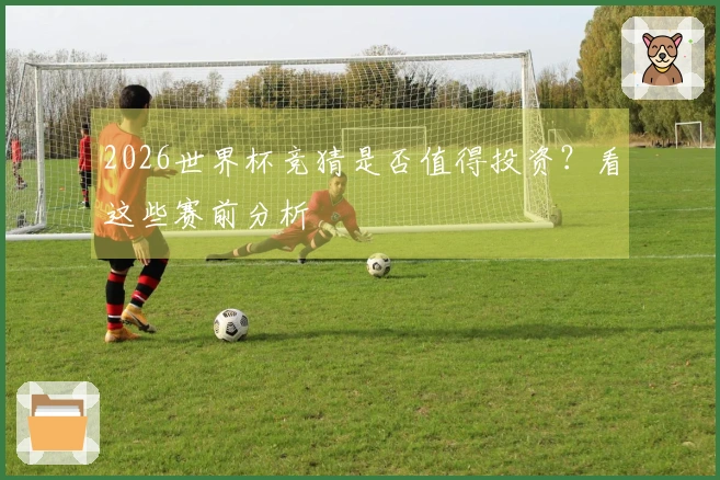2026世界杯竞猜是否值得投资？看这些赛前分析